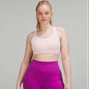 Lululemon Free to Be Serene Sports Bra in Strawberry Milkshake